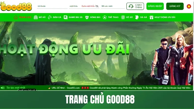 Trang Chủ GOOD88 COM